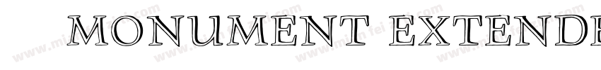 首页 Monument Extende字体转换
